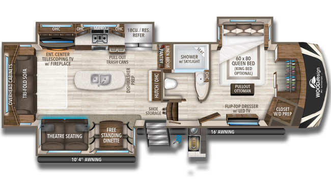 customize_your_RV_floorplan Endless ways to customize your RV - potential floorplan layout